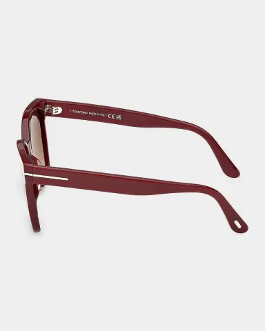 Tom Ford Iris-02 Acetate Butterfly Sunglasses | Thumbnail 2