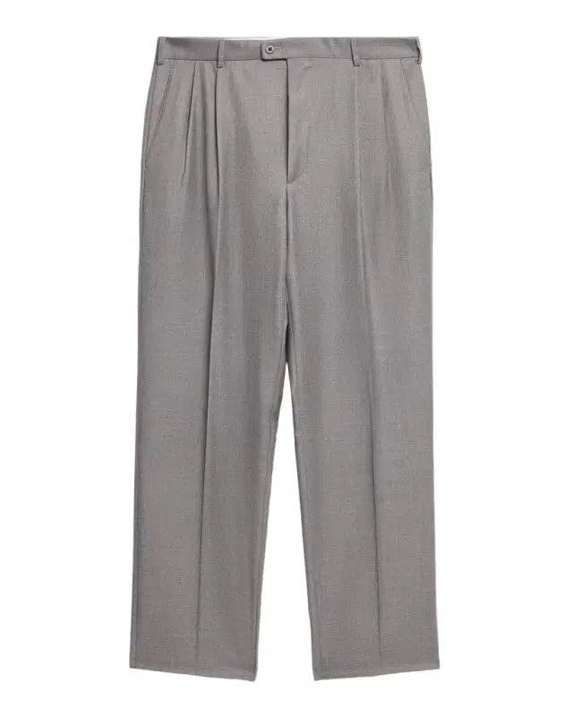 Men 's Bennett Wool Straight-Fit Pleated Trousers