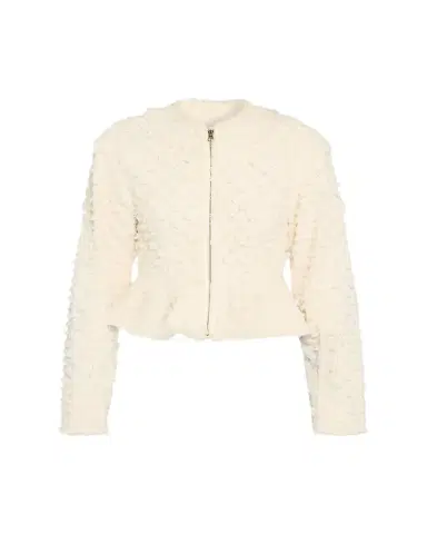 Ulla Johnson Rosalind Frayed Peplum Jacket | Thumbnail 1 Ulla Johnson Rosalind Frayed Peplum Jacket | Thumbnail 1