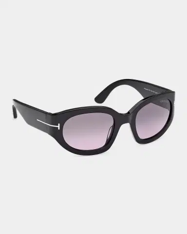 Tom Ford Tallulah-02 Acetate Cat-Eye Sunglasses | Thumbnail 9