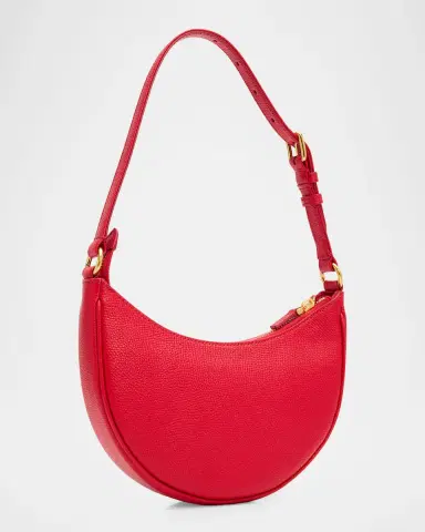Valentino Garavani Mini VLogo Leather Hobo Bag | Thumbnail 6 Valentino Garavani Mini VLogo Leather Hobo Bag | Thumbnail 6