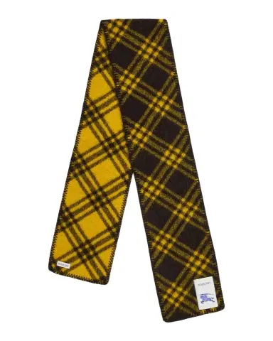 Burberry Men's Narrow Check Wool Scarf | Thumbnail 1 Burberry Men's Narrow Check Wool Scarf | Thumbnail 1