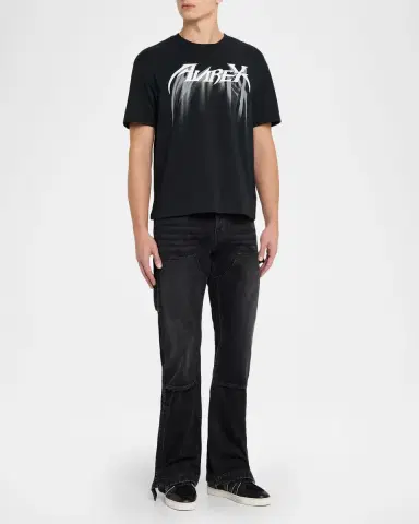 AVIREX Men's Goth 50th Cotton Jersey T-Shirt | Thumbnail 2 AVIREX Men's Goth 50th Cotton Jersey T-Shirt | Thumbnail 2