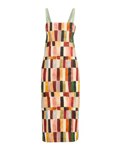 ALÉMAIS Majorelle Midi Dress | Thumbnail 1 ALÉMAIS Majorelle Midi Dress | Thumbnail 1