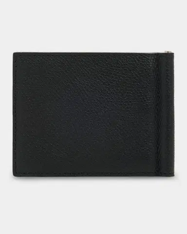 Valentino Garavani Men 's Vlogo Signature Grainy Calfskin Money Clip Wallet | Thumbnail 4 Valentino Garavani Men 's Vlogo Signature Grainy Calfskin Money Clip Wallet | Thumbnail 4