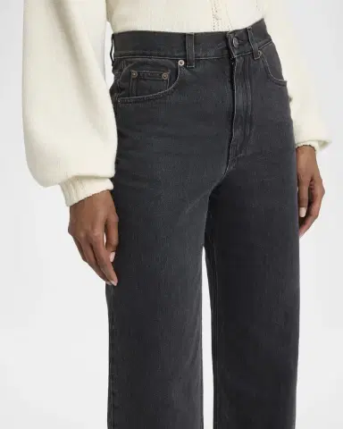 Chloé High-Rise Straight-Leg Crop Denim Trousers | Thumbnail 5 Chloé High-Rise Straight-Leg Crop Denim Trousers | Thumbnail 5