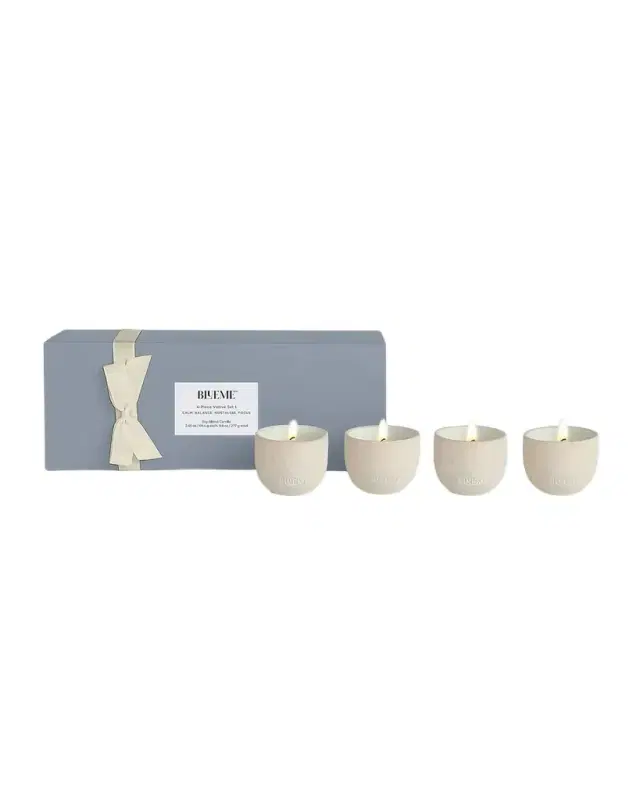 Blueme 4-Piece Wellness Votive Collection