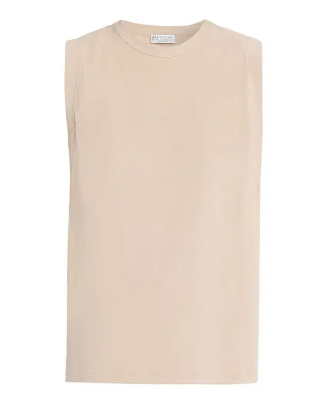 Cotton Stretch Loose Tank Top
