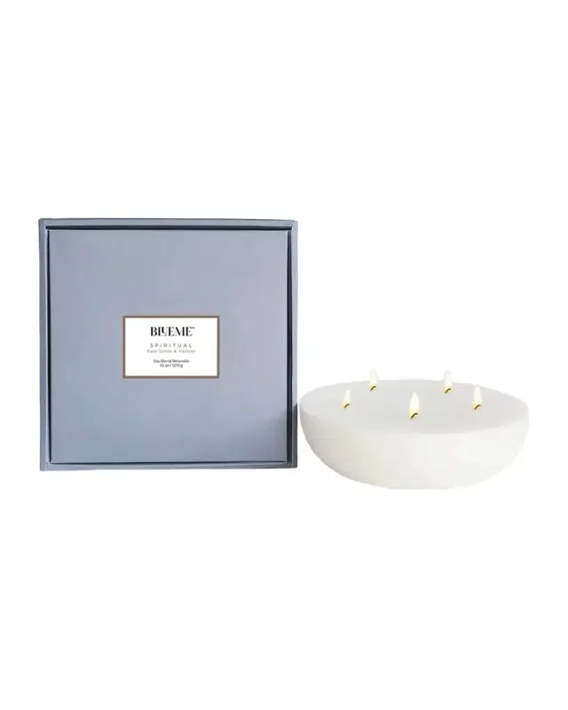 Blueme Spiritual Giant Recandle - Palo Santo & Vetiver