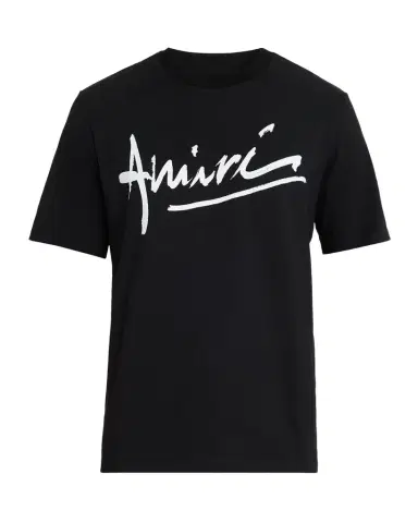 Amiri Men's Logo Script Cotton T-Shirt | Thumbnail 1