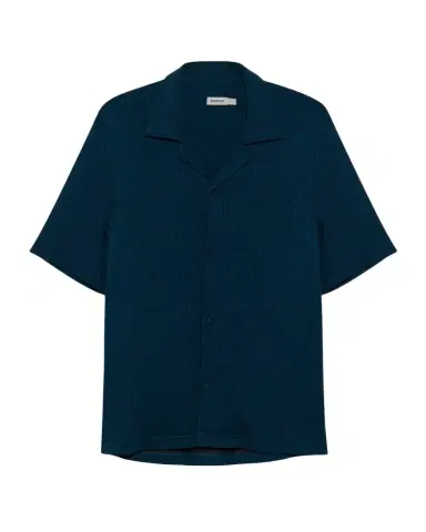 Simkhai Men's Troy Waffle-Weave Short-Sleeve Shirt | Thumbnail 1 Simkhai Men's Troy Waffle-Weave Short-Sleeve Shirt | Thumbnail 1