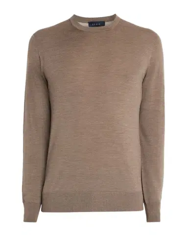 Sease Men 's Virgin Wool Heathered Crewneck Sweater | Thumbnail 1 Sease Men 's Virgin Wool Heathered Crewneck Sweater | Thumbnail 1