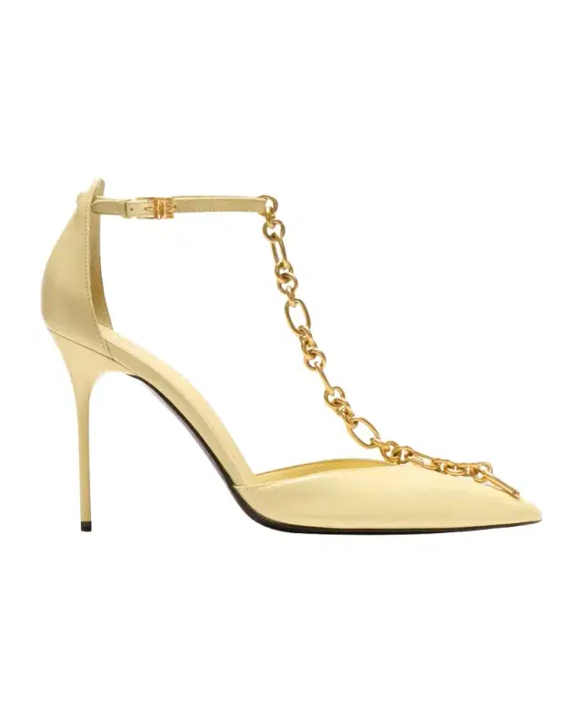 100mm Sync Patent Leather Pumps