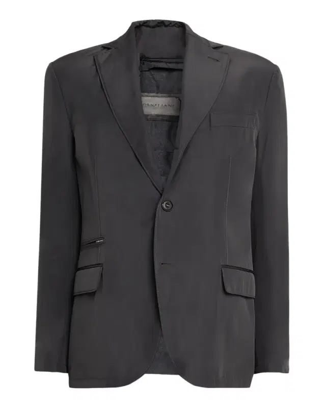 Men's Technical Fabric Single-Breasted Blazer