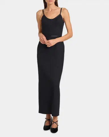 Thom Browne Corset Sleeveless Maxi Dress | Thumbnail 2