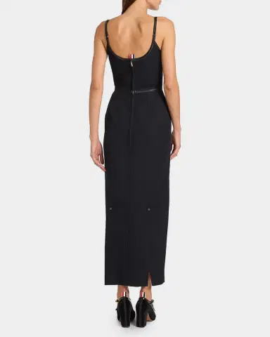 Thom Browne Corset Sleeveless Maxi Dress | Thumbnail 3