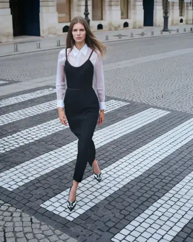 Thom Browne Corset Sleeveless Maxi Dress | Thumbnail 6