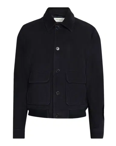 FRAME Men's Suede Flap-Pocket Blouson | Thumbnail 1