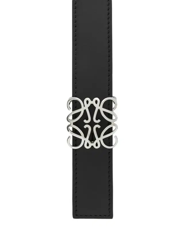 Loewe Anagram Bombe Calfskin Belt