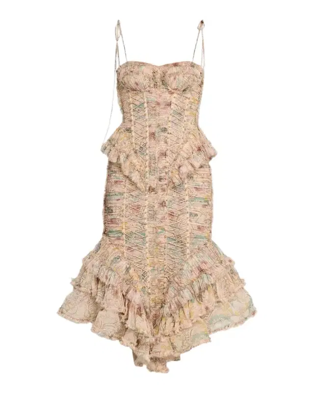 Rebellion Frayed Midi Dress