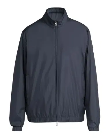 Moncler Men's Meidassa Full-Zip Jacket with Leather Logo | Thumbnail 1 Moncler Men's Meidassa Full-Zip Jacket with Leather Logo | Thumbnail 1