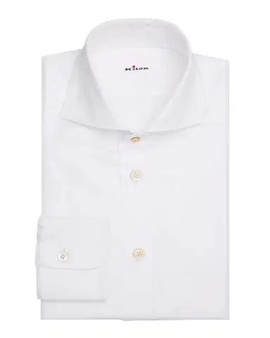 Kiton Men's Solid Cotton Classic-Fit Dress Shirt | Thumbnail 1