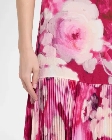 Ungaro Camden Pleated Floral-Print Maxi Dress | Thumbnail 5 Ungaro Camden Pleated Floral-Print Maxi Dress | Thumbnail 5