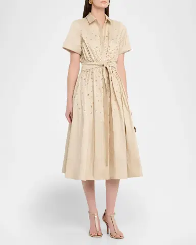 Ungaro Kace Sequin-Embellished Midi Shirtdress | Thumbnail 4 Ungaro Kace Sequin-Embellished Midi Shirtdress | Thumbnail 4
