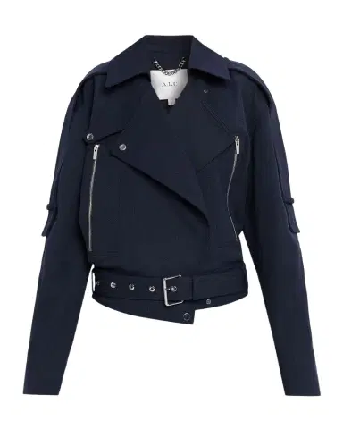A.L.C. Marvin Wool-Blend Moto Jacket | Thumbnail 1 A.L.C. Marvin Wool-Blend Moto Jacket | Thumbnail 1