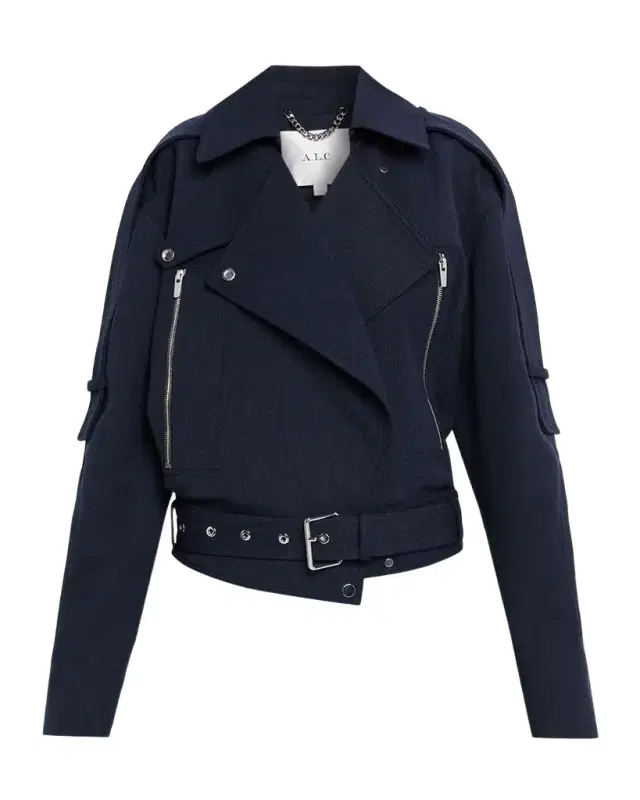Marvin Wool-Blend Moto Jacket
