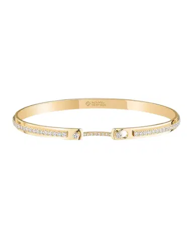 Nouvel Heritage 18K Tuxedo Mood Bangle | Thumbnail 1