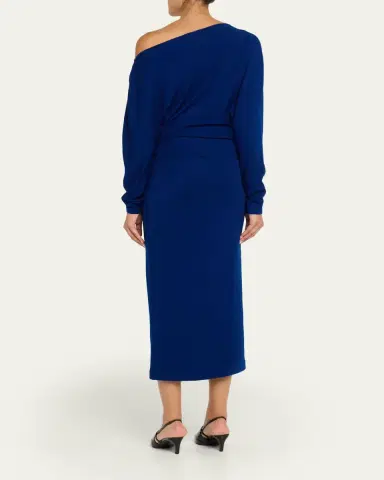 A.L.C. Sonny Asymmetric Knit Midi Dress | Thumbnail 3