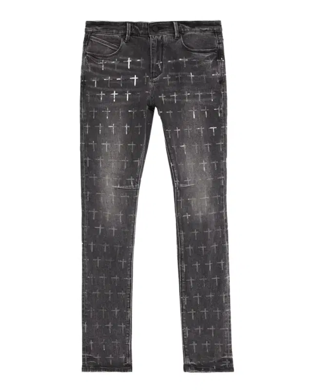 Men's Bryant Grey Denim Skinny Jeans