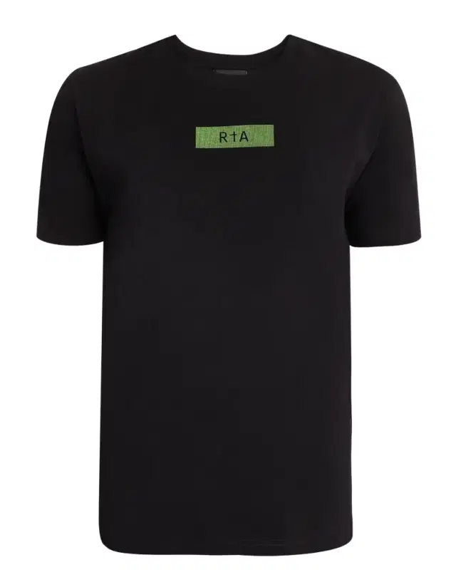 Men 's Binary Code Cotton Logo T-Shirt