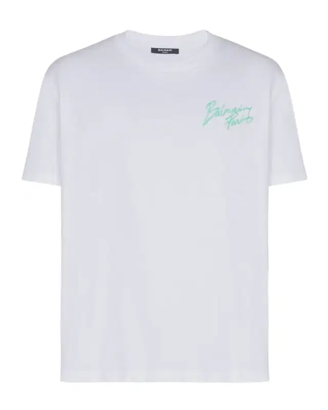 Men's Paris Logo Cotton T-Shirt