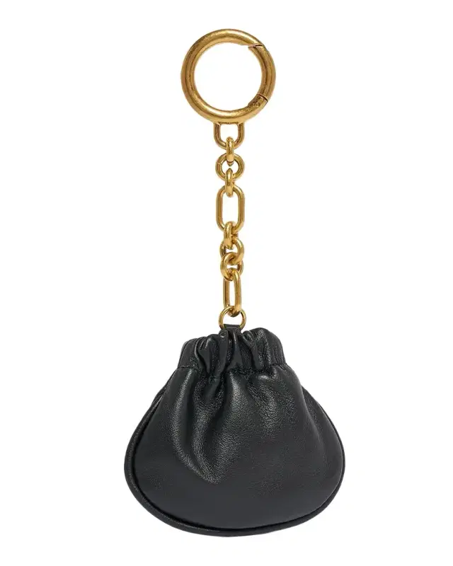 Pulse Leather Pouch Bag Charm Pulse Leather Pouch Bag Charm