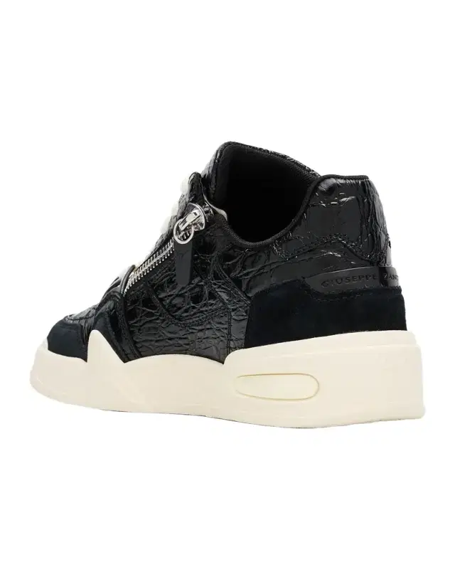 Men 's Gz-Ghost Leather and Suede Low-Top Sneakers
