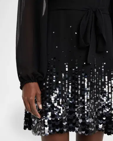 Ungaro Bradly Paillette-Embellished Mini Dress | Thumbnail 5
