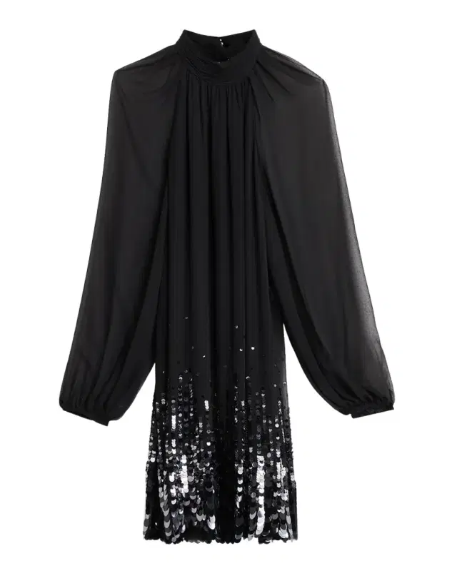 Bradly Paillette-Embellished Mini Dress