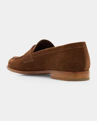 Church's Heswall Suede Penny Loafers | Thumbnail 4 Church's Heswall Suede Penny Loafers | Thumbnail 4