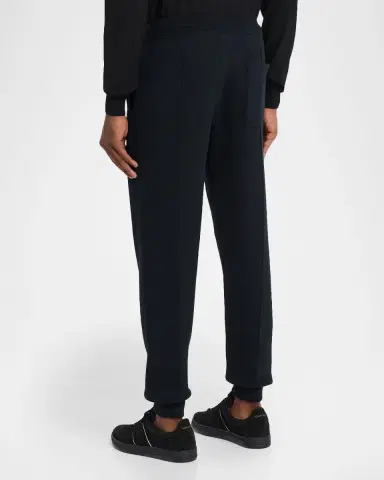 Tom Ford Men's Double-Faced Pintuck Jogger Pants | Thumbnail 3