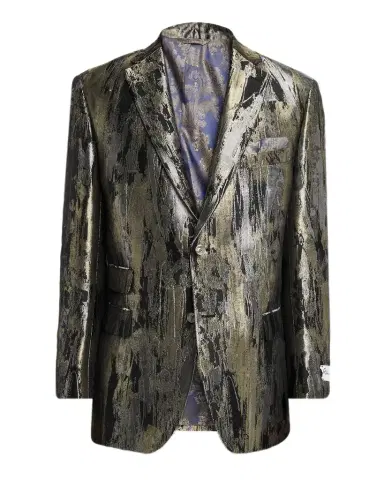 Robert Graham Men's Teagan Metallic Woven Blazer | Thumbnail 1