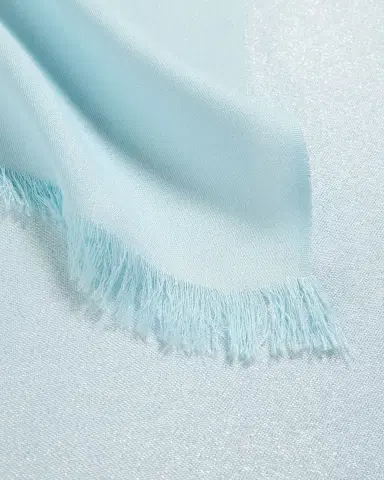 Carolyn Rowan Metallic Cotton and Viscose Shawl | Thumbnail 3