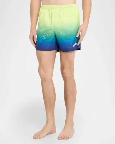 CASABLANCA Men's Gradient Monogram Swim Shorts | Thumbnail 2 CASABLANCA Men's Gradient Monogram Swim Shorts | Thumbnail 2