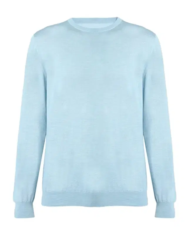 Kiton Men 's Silk, Cashmere and Linen Crewneck Sweater