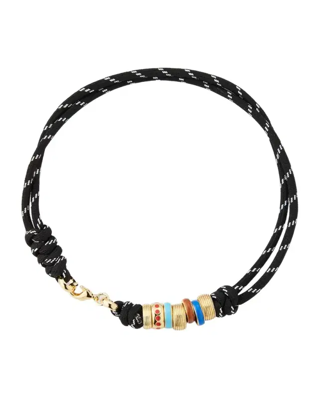 The Super Size Happy Cord Necklace
