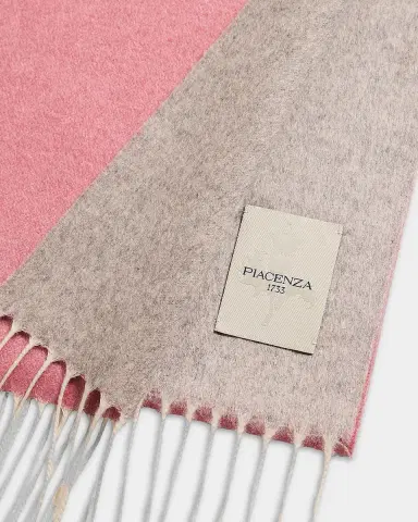 PIACENZA 1733 Men's Silk and Cashmere Double-Face Scarf | Thumbnail 4