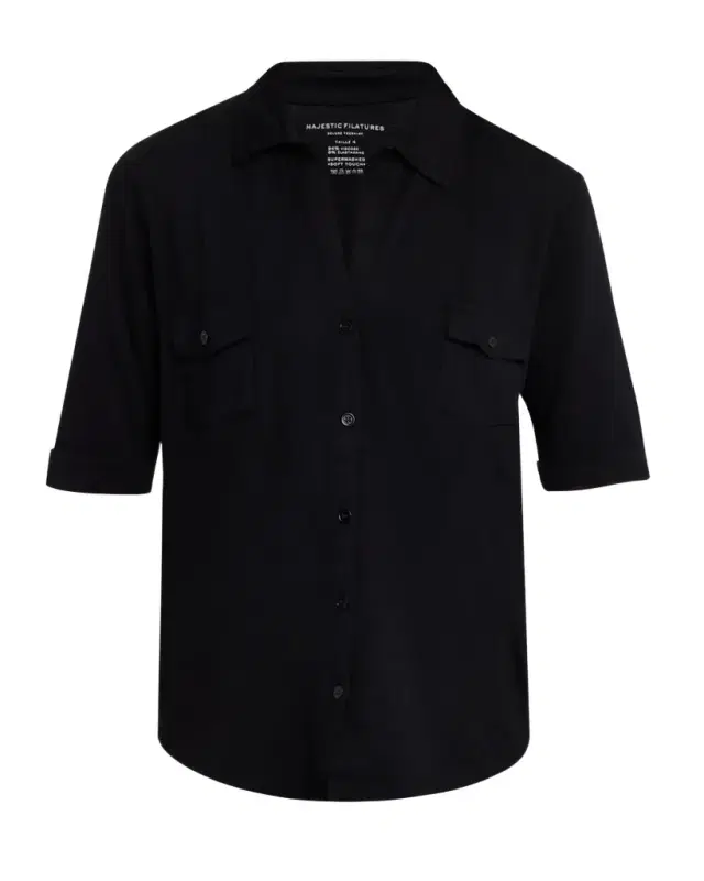 Soft Touch Elbow-Sleeve Shirt