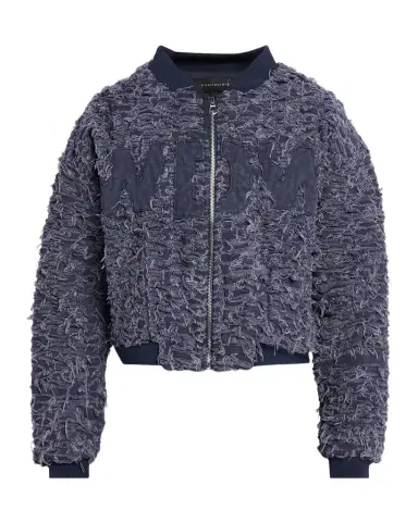 WHO DECIDES WAR Men's Husk Distressed Bomber Jacket | Thumbnail 1 WHO DECIDES WAR Men's Husk Distressed Bomber Jacket | Thumbnail 1