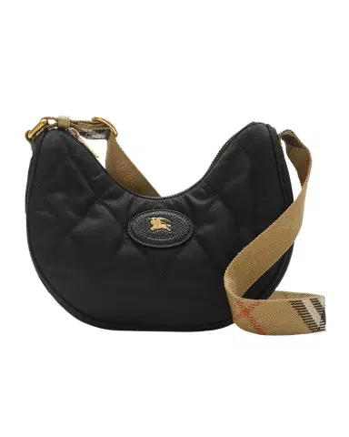 Burberry Horseshoe Quilted Nylon Crossbody Bag | Thumbnail 1 Burberry Horseshoe Quilted Nylon Crossbody Bag | Thumbnail 1